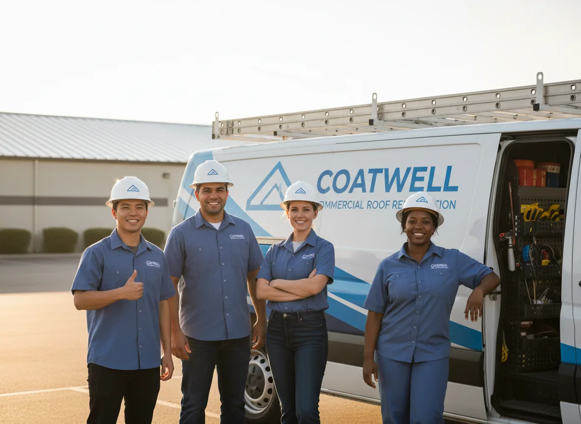 Commercial roof coating company in Milton, VT